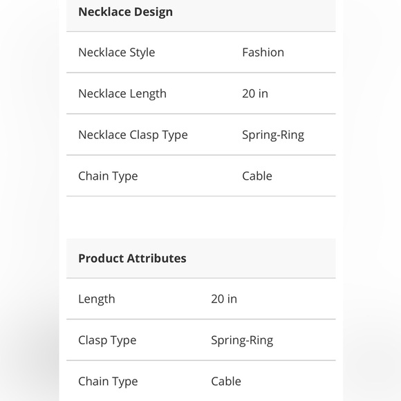 Sparkling Sapphire Rectangular Necklace - Picture 5 of 6